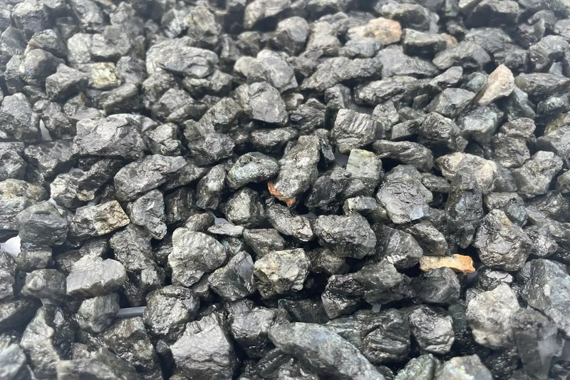 Larvikitt Hagesingel 8-12 Mm. Storsekk 800kg - Dekorstein - Miljøstein