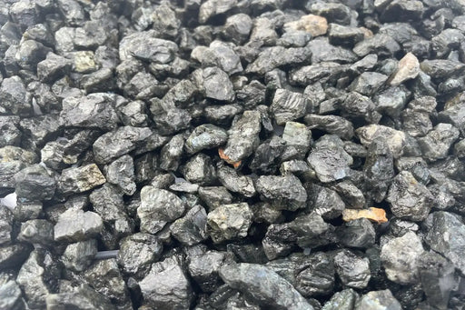 Larvikitt Hagesingel 8-12 Mm. Storsekk 800kg - Dekorstein - Miljøstein