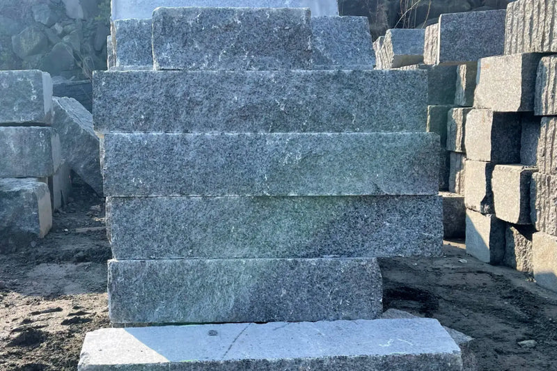 Larvikittblokka 30 Premium Granittmur - Støttemur Larvikitt - ABCSTEIN