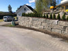 Larvikittblokka 40 Rustikk Granittmur x1 løpemeter - Støttemur Larvikitt - Miljøstein - 961000055