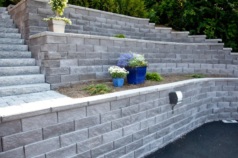 Megastone-150 Helblokk 40x22x15cm Grå - Støttemur Betong - Benders