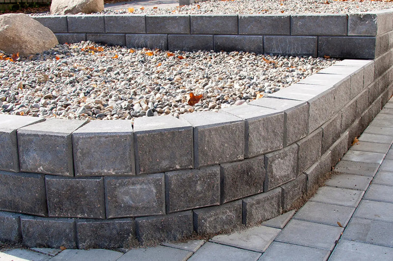 Megawall Garden Helblokk 40x20x15cm Grå - Støttemur Betong - Benders