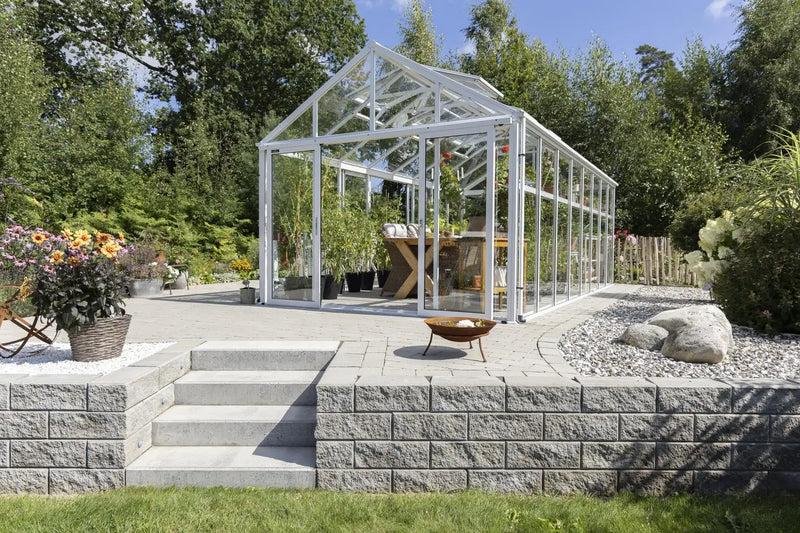 Megawall Garden Helblokk 40x20x15cm Grå - Støttemur Betong - Benders