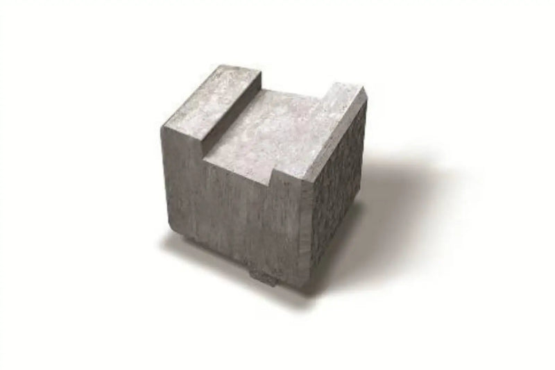 Megawall Kurveblokk 20x20x15cm Grå - Støttemur Betong - Benders