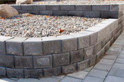 Megawall Kurveblokk 20x20x15cm Grafitt - Støttemur Betong - Benders