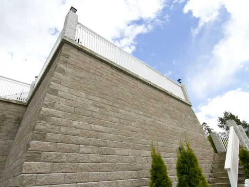Megawall Prosjekt Helblokk 40x20x15cm Grå Støttemur - Betong - Benders - 2560007B