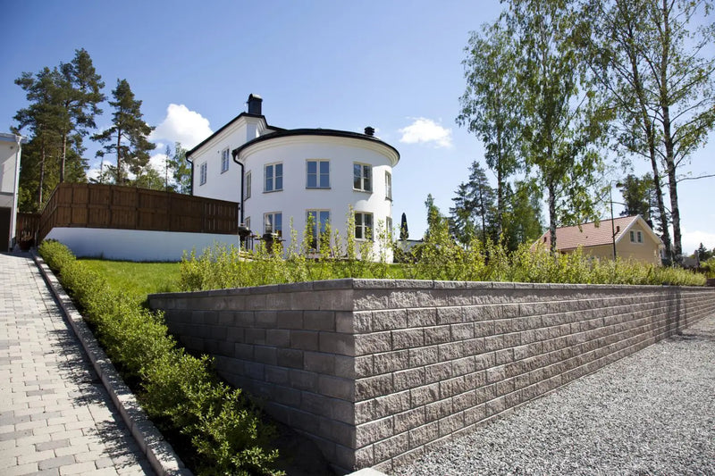 Megawall Prosjekt Helblokk 40x20x15cm Grå - Støttemur Betong - Benders