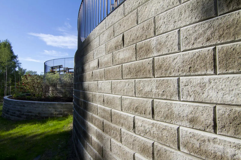 Megawall Prosjekt Helblokk 40x20x15cm Grå - Støttemur Betong - Benders