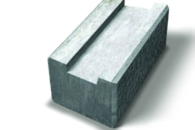 Megawall Såleblokk 40x20x15cm Grå - Støttemur Betong - Benders