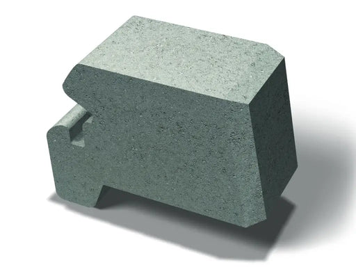 Miniblokk Halvblokk 12,5x28x17cm Glatt - Støttemur Betong - Benders - 2501107L