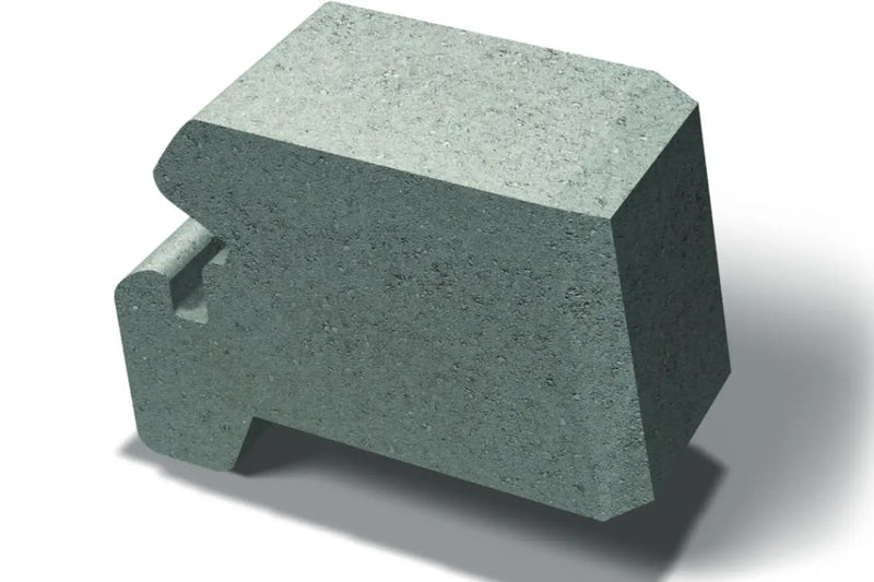 Miniblokk Halvblokk 12,5x28x17cm - Støttemur Betong - Benders
