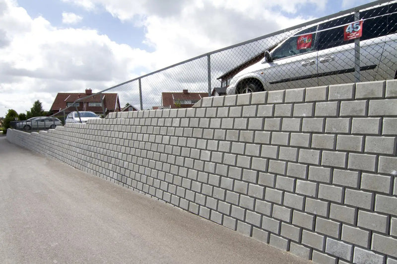 Miniblokk Helblokk 25x28x17cm - Støttemur Betong - Benders