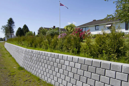 Miniblokk Helblokk 25x28x17cm - Støttemur Betong - Benders