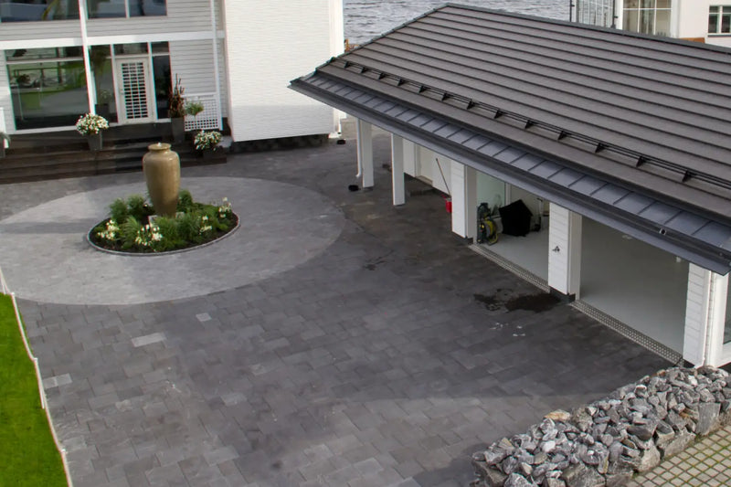 Orlando Multisize Helle 6cm Grafitt Pall=8,8m2 - Belegningsstein - Benders