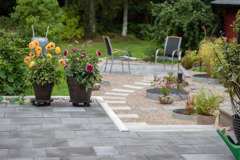 Orlando Multisize Helle 6cm Grafitt Pall=8,8m2 - Belegningsstein - Benders