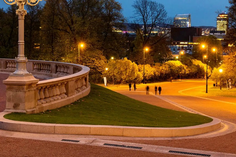 Rød Granitt 8/12 Hagesingel Storsekk 800kg - Dekorstein - Miljøstein