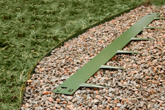Stålkant 100 Cm Grønn Stål (5 Pakk) - Stålkantlist - Benders