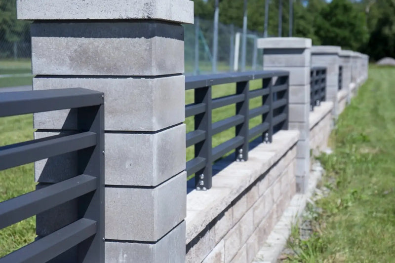 Stolpeelement 35x35x15cm Grå - Benders