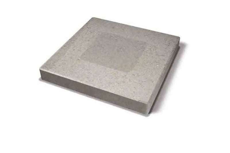 Stolpetopp 60x60x8cm Grå - Stolpeelement - Benders