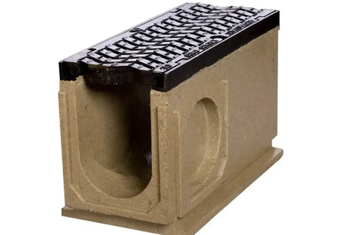 Stora Drain B125 Renne 50cm. M. Støpejernrist - Drensrenne - Benders