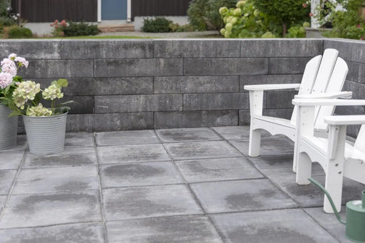 Stringent Mur/kantstein 60x20x12 Cm. Svartmix - Støttemur Betong - Benders