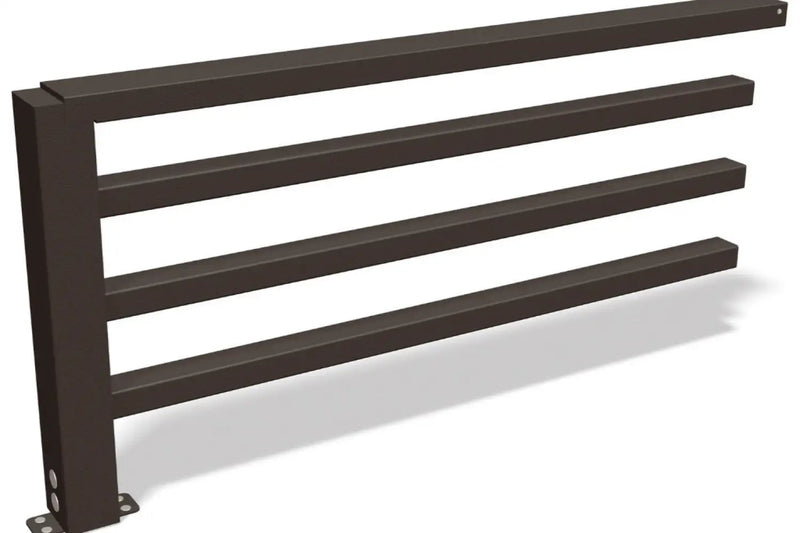 Tilbygg 100x50cm Funkis Gjerde - Stålgjerde - Benders