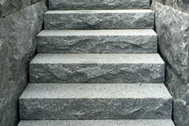 Trappetrinn 15x37x100cm Granitt - Benders