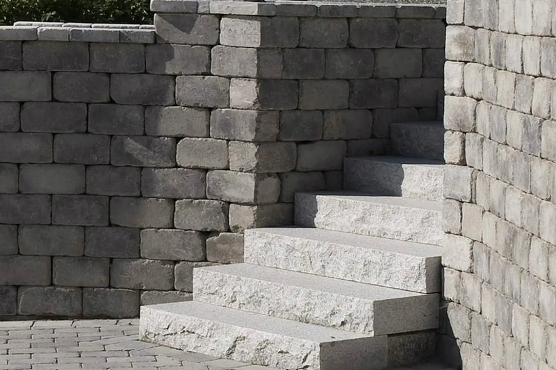 Trappetrinn 15x37x150cm. Granitt - Benders