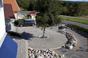 Troja Sirkelstein 14x14x9,7x5cm Gråmix - Belegningsstein - Benders