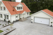 Villa Helle Grå 30x30x6cm Slett M. Fas - Betongheller - Benders