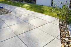 Villa Helle Grå 50x50x5cm Slett M. Fas - Betongheller - Benders