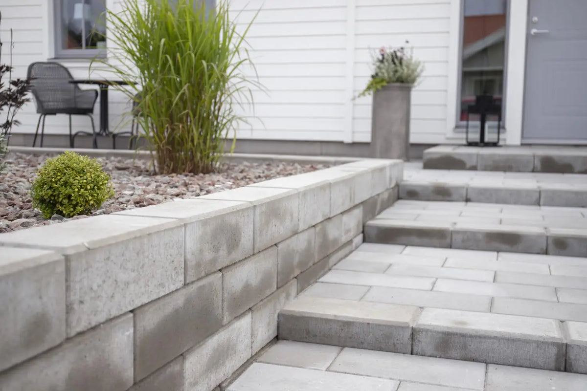 Villa Mur 40x20x14cm - Støttemur Betong - Benders
